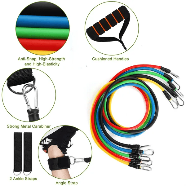 FlexForce 11-Piece Resistance Band Set thumbnail 3