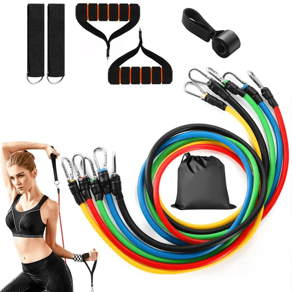 FlexForce 11-Piece Resistance Band Set - Image 1