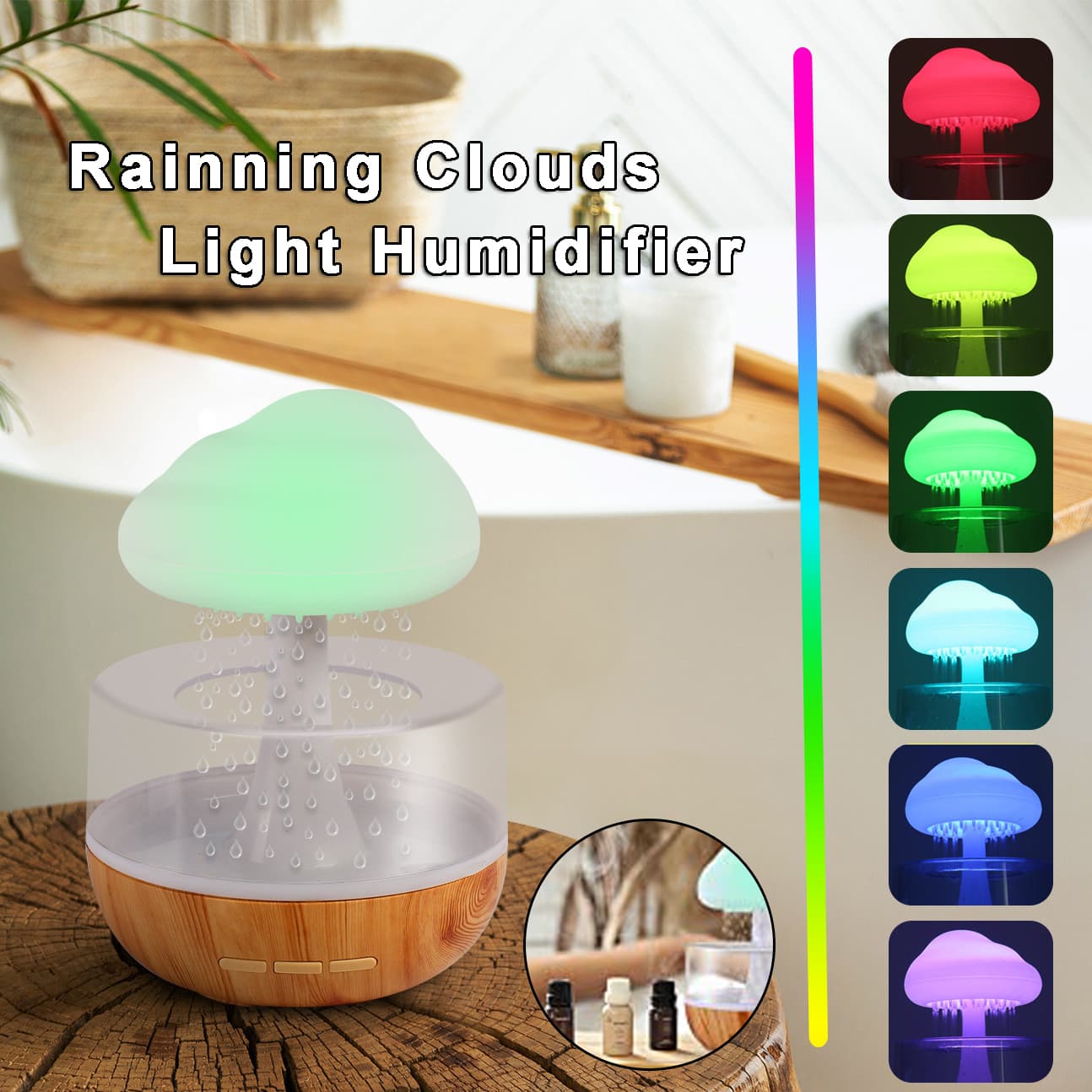 Rainmaker Cloud Aromatherapy Diffuser - Image 1
