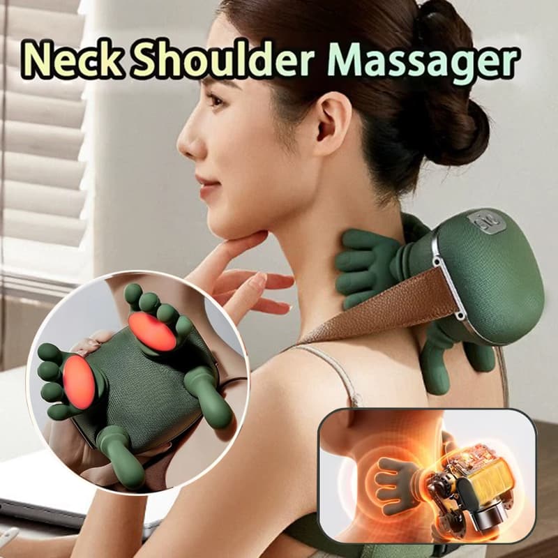 ThermalKnead Neck & Shoulder Massager - Image 1