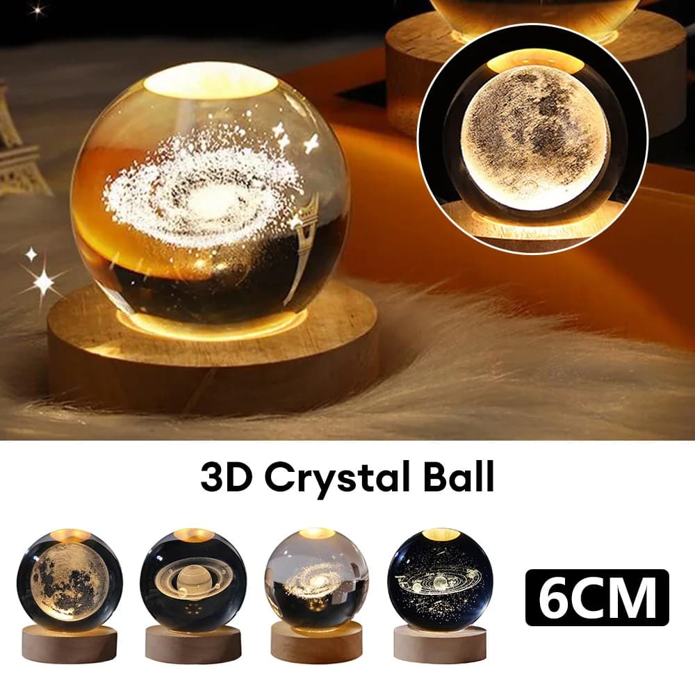 Celestial Crystal Bedside Night Light